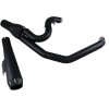Sistem de evacuare ROAD RAGE 2-INTO-1 SHORT MEGAPHONE BLACK BASSANI XHAUST 13322R