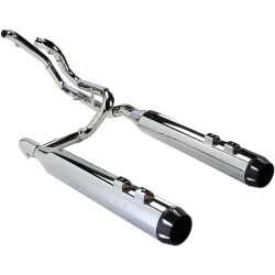 Sistem de evacuare true-dual down under straight chrome BASSANI XHAUST 1F76R Sistem de evacuare true-dual down under straight chrome BASSANI XHAUST 1F76R