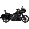 Sistem de evacuare Sweeper negru cu fante M8 Touring 2016-2023 BASSANI XHAUST 1F22FB