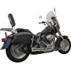 Sistem de evacuare 2:1 Ripper Short Chrome TC Softails 89-2017 BASSANI XHAUST 1S6C