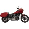 Sistem de evacuare Short Ripper 2:1 cu megafon crom M8 Softail BASSANI XHAUST 1S79