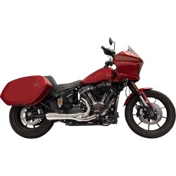 Sistem de evacuare Short Ripper 2:1 cu megafon crom M8 Softail BASSANI XHAUST 1S79 Sistem de evacuare Short Ripper 2:1 cu megafon crom M8 Softail BASSANI XHAUST 1S79
