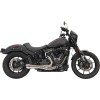 Sistem de evacuare Short Ripper 2:1 Chrome M8 Softail BASSANI XHAUST 1S75
