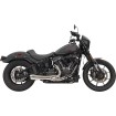 Sistem de evacuare Short Ripper 2:1 Chrome M8 Softail BASSANI XHAUST 1S75 thumb
