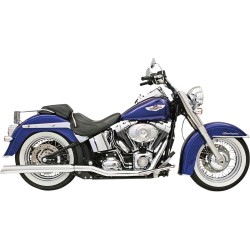 Tobă de eșapament cu tăiere înclinată pentru true duals crom BASSANI XHAUST 31117C Tobă de eșapament cu tăiere înclinată pentru true duals crom BASSANI XHAUST 31117C