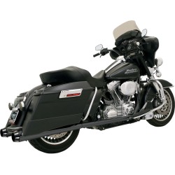 Tobă de eșapament straight cut black BASSANI XHAUST FLH-517LRB Tobă de eșapament straight cut black BASSANI XHAUST FLH-517LRB