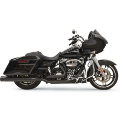 Țevi de evacuare black true-dual down under BASSANI XHAUST 11525A
