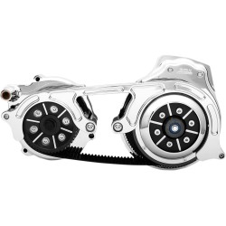 2 seturi de transmisie cu curea deschisă cu placă de motor din 2 piese crom BELT DRIVES EV2PH-B17-C 2 seturi de transmisie cu curea deschisă cu placă de motor din 2 piese crom BELT DRIVES EV2PH-B17-C