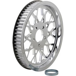 Puliță dințată spate 65 dinți 1-1/2'' mesh polished BELT DRIVES RPMS-65 Puliță dințată spate 65 dinți 1-1/2'' mesh polished BELT DRIVES RPMS-65