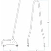 Sissy Bar XL 96-03 CHR BILTWELL 5003-503 Sissy Bar XL 96-03 CHR BILTWELL 5003-503 thumb