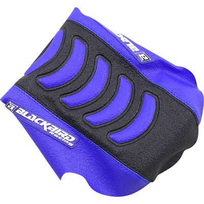 Husă pentru șa Double Grip 3 albastru/negru BLACKBIRD RACING 1236H