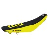 Husă pentru șa Double Grip 3 galben/negru BLACKBIRD RACING 1318H