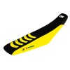 Husă pentru șa Double Grip 3 galben/negru BLACKBIRD RACING 1325H