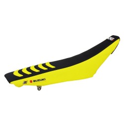 Husă pentru șa Double Grip 3 galben/negru BLACKBIRD RACING 1328H