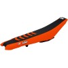 Husă pentru șa double grip 3 portocaliu/negru BLACKBIRD RACING 1524H