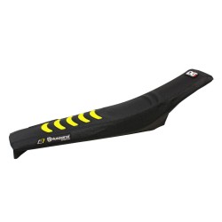 Husă pentru șa double grip 3 negru/galben BLACKBIRD RACING 1622H Husă pentru șa double grip 3 negru/galben BLACKBIRD RACING 1622H