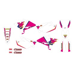 Set grafic KT RETRO YZ BLACKBIRD RACING 2242AA Set grafic KT RETRO YZ BLACKBIRD RACING 2242AA