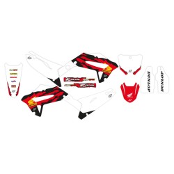 Set grafic Retro CRF 21 BLACKBIRD RACING 2148AA/01 Set grafic Retro CRF 21 BLACKBIRD RACING 2148AA/01