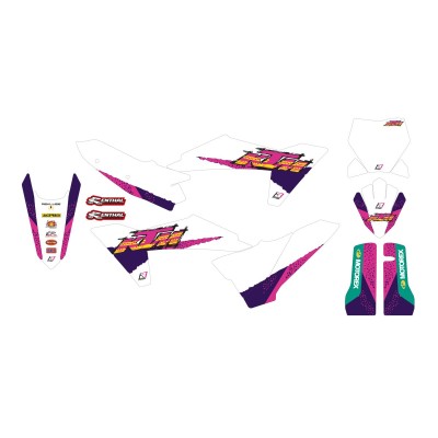 Set grafic retro KTM 23 BLACKBIRD RACING 2548AA