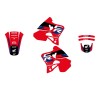 Set grafic DREAM 5 CR125 93-97 BLACKBIRD RACING 2140AB