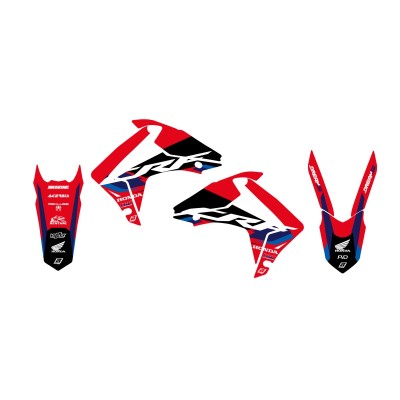 Set grafic DREAM 5 CRF250 14-17 BLACKBIRD RACING 2145AB
