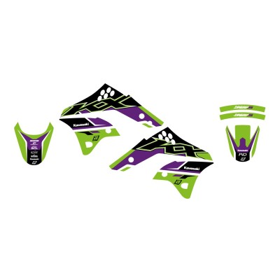 Set grafic DREAM 5 KXF250 06-08 BLACKBIRD RACING 2416AB