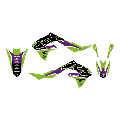 Set grafică DREAM 5 KXF450 19-23 BLACKBIRD RACING 2425AB