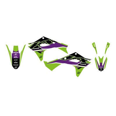 Set grafic DREAM 5 KX450 24- BLACKBIRD RACING 2428AB