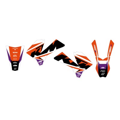 Set grafic DREAM 5 SX85 06-12 BLACKBIRD RACING 2529AB