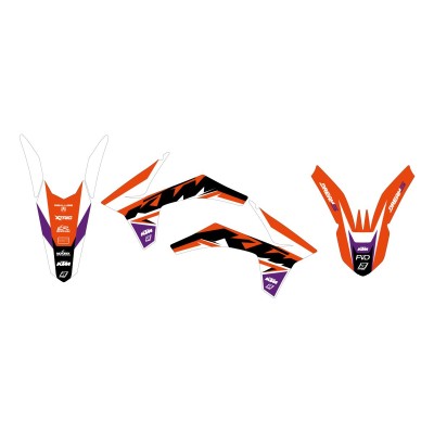 Set grafică DREAM 5 SXF 11-12 BLACKBIRD RACING 2537AB