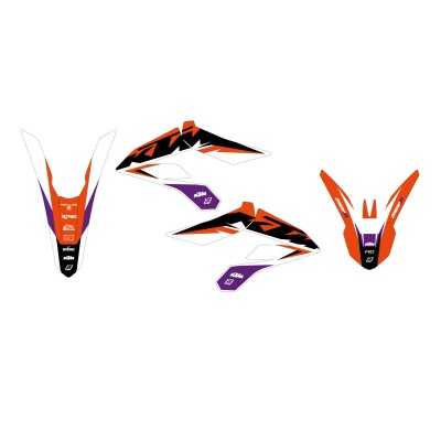 Set grafică DREAM 5 FREERIDE BLACKBIRD RACING 2540AB