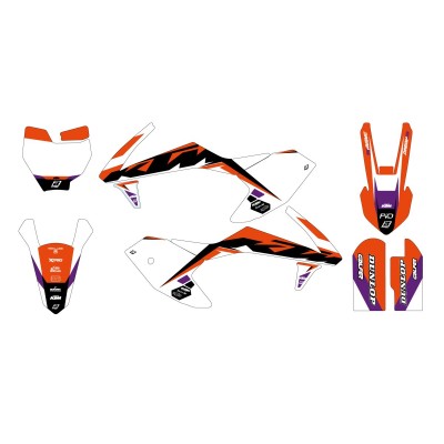 Set grafic DREAM 5 SX50 16-20 BLACKBIRD RACING 2542AB