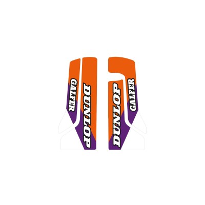 Autocolant pentru protecția furcii DREAM 5 KTM BLACKBIRD RACING 5538AB