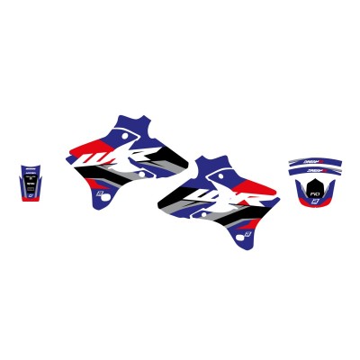 Set grafic DREAM 5 WRF 03-04 BLACKBIRD RACING 2217AB