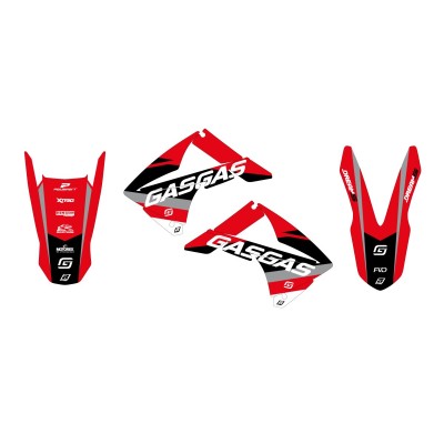 Set grafic DREAM 5 GASGAS EC/ECF BLACKBIRD RACING 2904AB