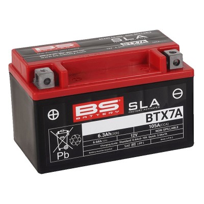 Baterie BTX7A SLA 12V 105 A BS BATTERY 300672