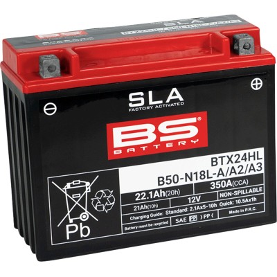 Acumulator BTX24HL SLA 12V 350 A BS BATTERY 300770
