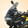 Parbriz protecție înaltă fumuriu gri 47 cm 4mm BULLSTER BB051HPFG