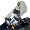 Parbriz protecție înaltă transparent 49 CM 5MM BULLSTER BB047HPIN