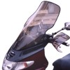 Parbriz înaltă protecție transparent 70 cm 4mm BULLSTER BS067HPIN