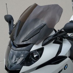 Parbriz protecție înaltă fumuriu gri 53 cm 5 mm BULLSTER BB065HPFG