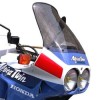 Parbriz cu protecție înaltă fumuriu gri 45 cm 3MM BULLSTER BH009HPFG