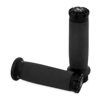 Set mânere BURLY HAWK BILLET - BLK MACH BURLY BRAND B16-1008BM Set mânere BURLY HAWK BILLET - BLK MACH BURLY BRAND B16-1008BM