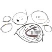 Set de control 13 BAG BAR SS BURLY BRAND B30-1292 Set de control 13 BAG BAR SS BURLY BRAND B30-1292 thumb