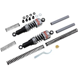 Set de coborâre SLAMMER complete chrome BURLY BRAND B28-1001 Set de coborâre SLAMMER complete chrome BURLY BRAND B28-1001