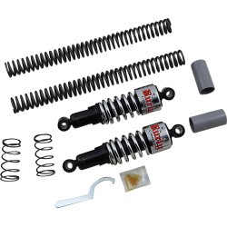 Set de coborâre SLAMMER complete chrome BURLY BRAND B28-1003 Set de coborâre SLAMMER complete chrome BURLY BRAND B28-1003