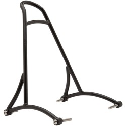 Spătar scurt Sissy Bar cu pernă, acoperire neagră BURLY BRAND B13-1504B Spătar scurt Sissy Bar cu pernă, acoperire neagră BURLY BRAND B13-1504B