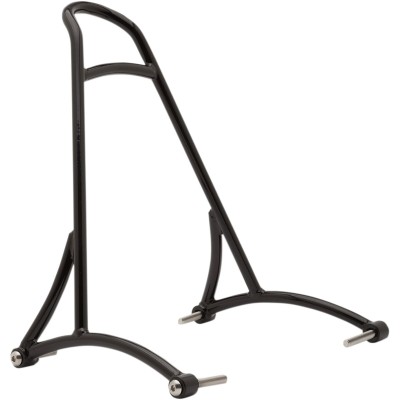 Spătar scurt Sissy Bar cu pernă, acoperire neagră BURLY BRAND B13-1504B Spătar scurt Sissy Bar cu pernă, acoperire neagră BURLY BRAND B13-1504B