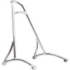 Spătar scurt SISSY BAR cu pernă cromată BURLY BRAND B13-1504C