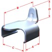 Clips pentru lanț custom replacement ALTE AFT120106 Clips pentru lanț custom replacement ALTE AFT120106 thumb